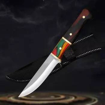 Кухонный нож из нержавеющей стали, китайские ножи шеф-повара, нож для очистки овощей, нож для мяса, фруктов, инструмент для приготовления пищи with cover