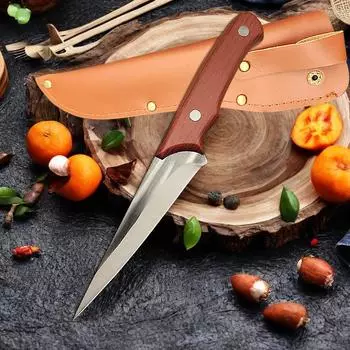 Кухонный нож из нержавеющей стали, нож для обвалки мяса, нож для резки рыбы, поварской топор, нож для суши, нож для очистки фруктов и овощей, инструменты