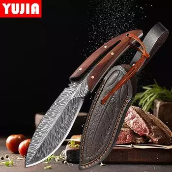 Кухонный нож из нержавеющей стали, Ножи складные, Нож для чистки овощей, Нож для мяса, фруктов, Нарезка, Инструмент для приготовления пищи