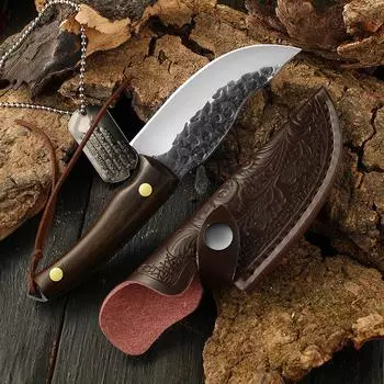 Кухонный нож из нержавеющей стали ручной работы, рыболовный нож, нож для мясника, нож для мясника