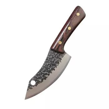 Кухонный нож Нож для обвалки Нож шеф-повара Нож мясника Деревянная ручка Уличные ножи для кемпинга Охотничий инструмент knife