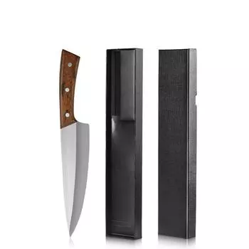 Кухонный нож Нож мясника с деревянной ручкой 4Cr13Mov Профессиональный кухонный нож Нож для обвалки 1PCS