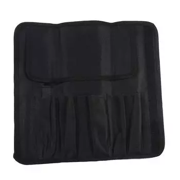 Кухонный портативный ручной органайзер для ножей с двойным открыванием, сумка-органайзер для ручных ножей, сворачивающиеся чехлы для ножей One Size чёрный