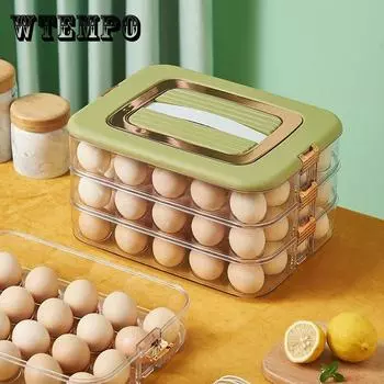 Кухонный ящик для хранения яиц, тип ящика, контейнер для яиц, регулируемый органайзер для времени, кухонный холодильник, расположение 1 layer