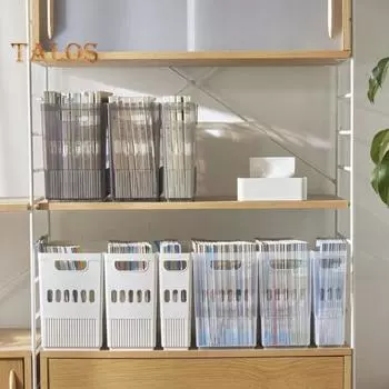 Кухонный ящик для хранения со встроенным шкивом, пластиковый чехол для хранения бумаги для скрапбукинга, прозрачный ящик для хранения S чистый