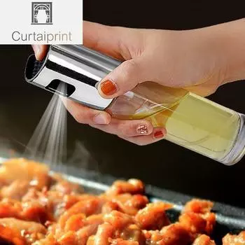 Кухонный распылитель оливкового масла из нержавеющей стали, бутылочный насос, масляный горшок, герметичный гриль, распылитель для барбекю, диспенсер для масла, посуда для барбекю, инструменты золотой