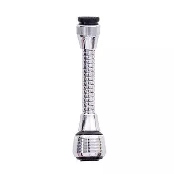 Кухонный смеситель из нержавеющей стали для душа, экономия насадки высокого давления, переходник для крана для ванной комнаты, спрей для раковины, душ для ванной комнаты, 360 градусов