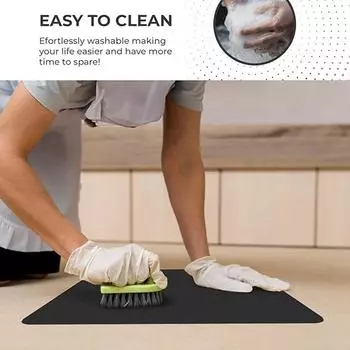 Кухонный супер большой впитывающий коврик для кофе, сушильный коврик для посуды, быстросохнущий коврик для слива воды в ванной, коврик для посуды, кухонный кран, подставка для столовых приборов 20X30CM