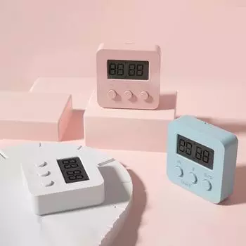 Кухонный таймер Будильник ЖК-дисплей Цифровой таймер Ручной обратный отсчет Напоминание Кухня Приготовление Выпечка Спортивный таймер