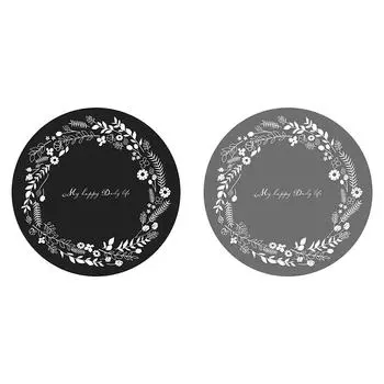 Кухонный теплоизоляционный коврик, нескользящий защитный коврик для чистки индукционной плиты, платиновый высокотемпературный коврик