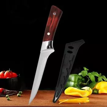 Кухонный тесак для мяса из нержавеющей стали, кухонный нож шеф-повара, нож для нарезки, нож для обвалки, мясницкие ножи, разделка костей и мяса