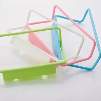 Кухонный туалетный шкаф Дверь Полотенца Хранение мелочей Один держатель для подставки белый