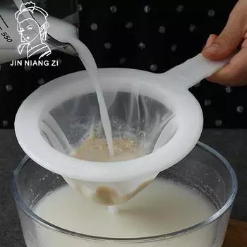 Кухонный ультратонкий сетчатый фильтр 200 Pier, кухонный нейлоновый сетчатый фильтр-ложка, подходит для кофе с соевым молоком белый