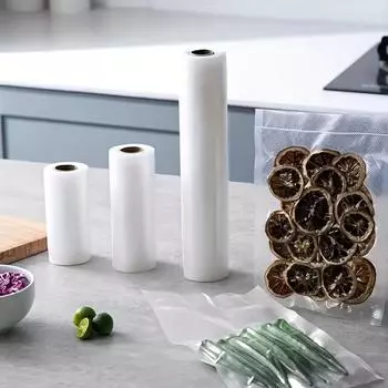 Кухонный вакуумный упаковщик еды, пакеты для хранения Sous Vide для вакуумной упаковки 12/15/20/25/28 см * 1500 см/рулоны