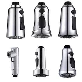 Кухонный выдвижной смеситель-распылитель, насадка из АБС-пластика, прочная, экономящая воду, для ванной комнаты, раковины, душевая лейка, многофункциональная, выдвижная насадка