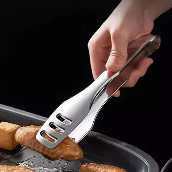 Кухонный зажим для еды из нержавеющей стали 304, специальный зажим для стейков, зажим для хлеба, зажим для барбекю с острым соусом