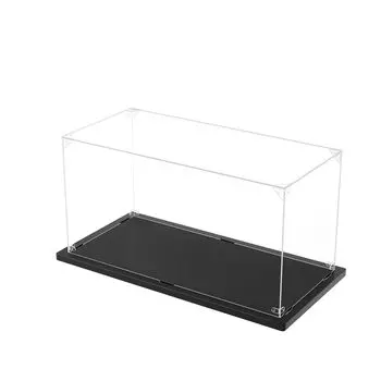 KUKER Figure Horizontal Acrylic UV Collection Display Easy to Stain Gloves and Cleaning Cloth Included x 15 x 15 Case, Type, Case, Protection, Case,