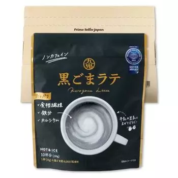 Kuki Sangyo Black Sesame Latte 150 г PSJBOX Sesame Non Caffeine