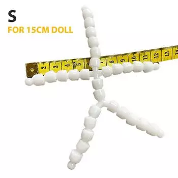 Кукла 20/15 см, сустав скелета, плюшевая игрушка, гнездо «сделай сам», гибкая арматура, части куклы S