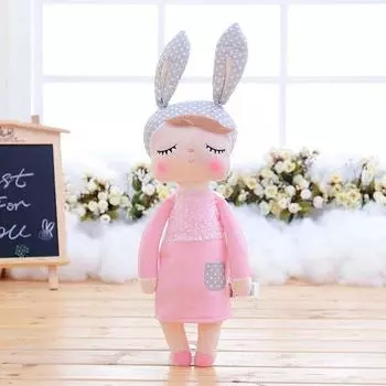 Кукла Анджела Настольные украшения Малышка Линда Плюшевая кукла Кролик Плюшевая игрушка Кролик Плюшевая игрушка Мягкие игрушки B
