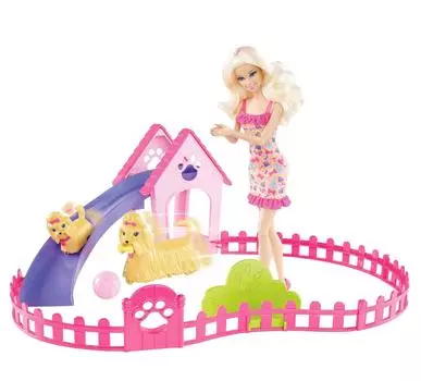Кукла Барби, игровой парк Barbie Puppy и подарочный набор для куклы Барби [предмет]