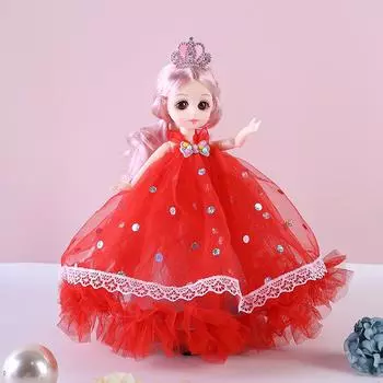 Кукла Барби-принцесса высотой 26 см, поющая, вращающаяся и танцующая с музыкой и огнями, детская игрушка. Bagged