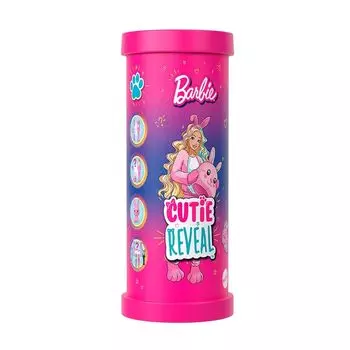Кукла Barbie Mini Barbie Land Cute Surprise Pack Dress Up Micro Doll от 6 лет и старше, розовая HYM25 Up! Кукла/Дом
