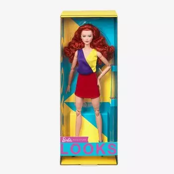 Кукла Barbie Signature Looks с рыжими волосами Кукла Barbie Looks с рыжими волосами #13 [Предмет]