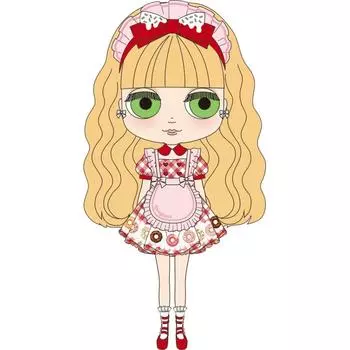 Кукла Blythe Donna Donut из АБС, ПВХ, ПП и ПВДХ