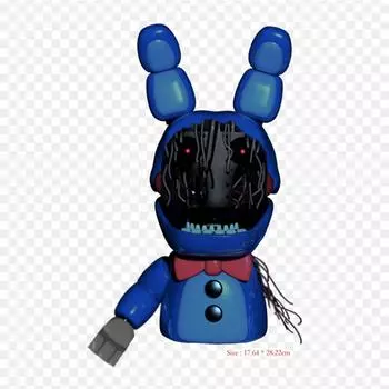 Кукла Бонни Five Nights At Freddy s Sister Location, марионетка, термонаклейки для одежды, футболка, сумка, теплопередающие наклейки, железные нашивки