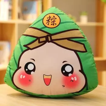 Кукла Цзунцзы Мягкие игрушки Праздник драконьих лодок Творческий подарок Подушка Компания Торговый центр Мероприятие About 20cm