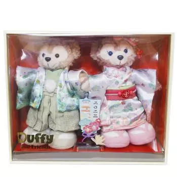 Кукла Даффи Шелли Мэй Коллекция Кимоно Мягкие Новогодние Товары 2023 Disney Sea Новый Год Товары Disney Сувениры и Даффи [Tokyo Limited]