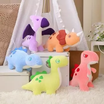 Кукла Динозавр Юрского периода Кукла Птерозавр Детский праздничный подарок Милая плюшевая игрушка Тираннозавр Рекс Рождественский подарок Праздничные поздравления Декоративная подушка