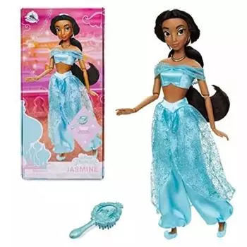 Кукла Disney Jasmine Classic 2021 года, аксессуар, расческа для волос в комплекте [Товар] Aladdin and the Magic Lamp Кукла Jasmine Classic – Aladdin – 11 12
