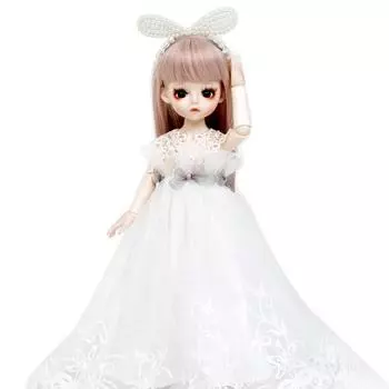 Кукла Дорис шарнирная кукла платье Ирина, 30см, разные цвета