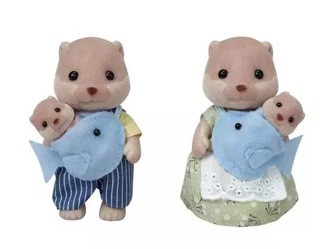 Кукла EPOCH Sylvanian Families [Семья Выдр] FS-32