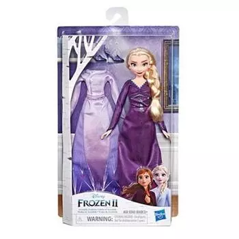 Кукла Frozen 2, модная кукла Эльза и набор платьев (E6907), Популярные игрушки для корейских детей