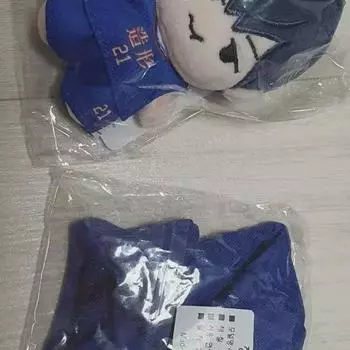 Кукла Garbage Time Gapta Park Byung-chan + mini Time Doll 10 см в униформе