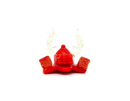 Кукла Glass Square May Boy s Festival Gold Leaf Kabuto Red Large