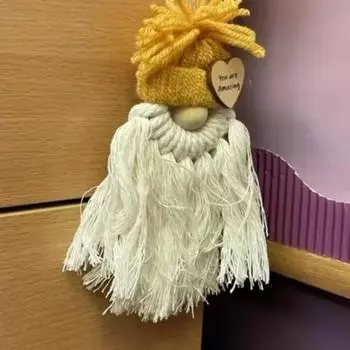 Кукла гнома Yousheng с коробкой Hope You Gnome, подарок на память, плюшевая кукла-гном без лица ручной работы с открыткой, подарок для друзей, семьи, любимых A