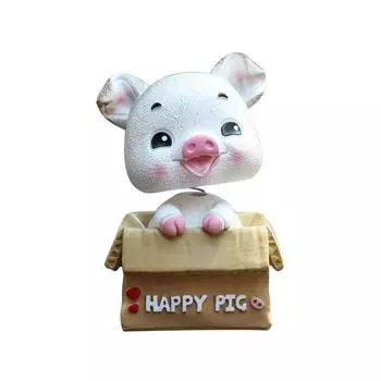 Кукла Happy Fig для городского автомобиля, корейский автомобильный аксессуар