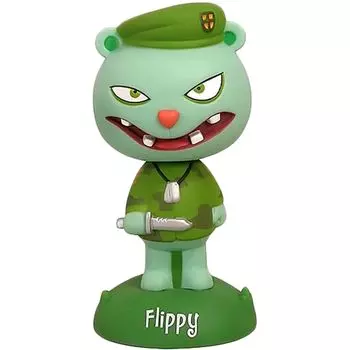 Кукла Happy Tree Friends с качающейся головой, качающаяся, высота 18 см [предмет]
