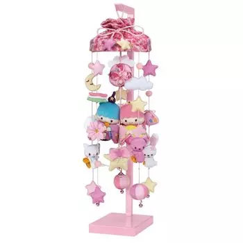 Кукла Хина подвесное украшение подвесное украшение Хина маленькие звезды-близнецы звезда подвесное украшение Кикирара очень маленькая высота 48 см розовый