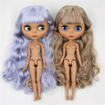 Кукла ICY DBS Blyth 1/6 BJD Joint Body, белая кожа, коричневая кожа, темная кожа, матовое лицо, телесная кукла, 30 см, аниме-игрушка для девочек, подарок white matte face