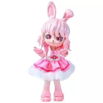 Кукла ICY Fortune Days 14 см bjd кукла серии Beast сделана из подходящей для самостоятельной куклы-девочки - набор, ПВХ и АБС, подарок, украшение, упражнение, коллекция, (кролик)
