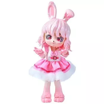 Кукла ICY Fortune Days 14 см bjd - набор кукол серии Beast, изготовлена из ПВХ и АБС, подарок, украшение, сделай сам Отлично подходит для упражнений, коллекции, кукла-девочка (кролик)