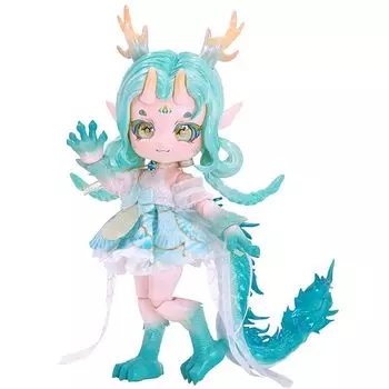 Кукла ICY Fortune Days 14 см bjd - набор кукол серии Beast, изготовлена из ПВХ и АБС, подарок, украшение, сделай сам Отлично подходит для упражнений, коллекции, кукла-девочка (Дракон)
