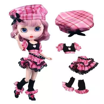 Кукла ICY Fortune Days Подходит для куклы ростом см Платье подходит для Licca Одежда Pullip Doll Одежда, 1/6 Аксессуары, Blythe, Obitsu, 6+ (BL10701)