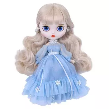 Кукла ICY Fortune Days Подходит для куклы ростом 30 см Платье Подходит для Licca Одежда Одежда, 1/6 Аксессуары, Blythe, Obitsu, (BL10901-BC01T)