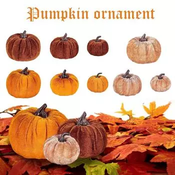 Кукла-имитация Бархатная кукла Украшение Хэллоуин День благодарения Домашнее украшение Кукла One Size